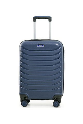 Yefa Pp Polipropilen Kırılmaz Kabin Küçük Boy Valiz Lacivert