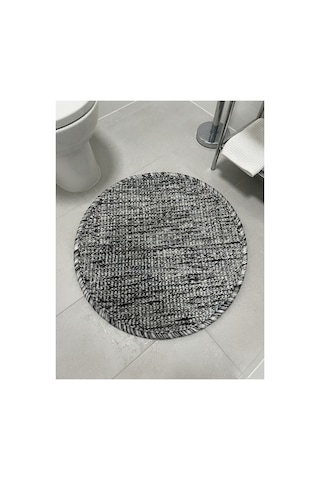 Halı 80 X 80 Cm Gri Gri