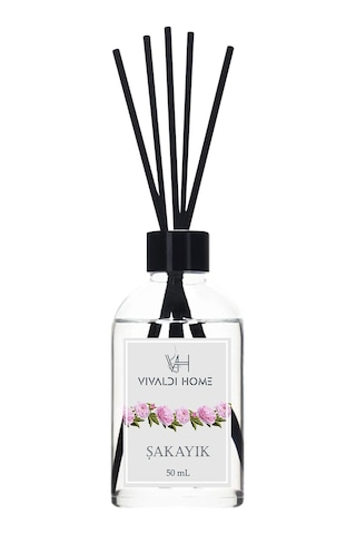 Vivaldi Home Şakayık + Lilyum + Lotus Çubuklu Oda Kokusu Esansiyel Uçucu Yağ 3 x 50 ML