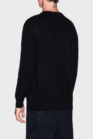 Armani Exchange Erkek Kazak Xm001316 Af10454 Uc001 Siyah Siyah