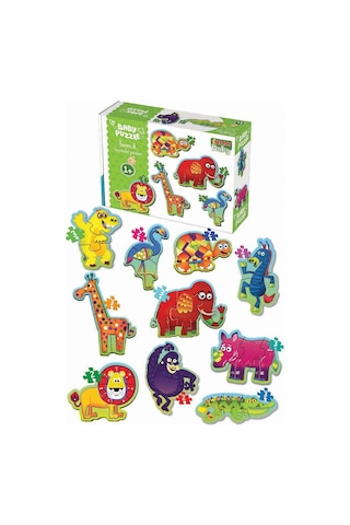 1727 Baby Puzzle Benim İlk Puzzlem Orman Hayvanları Standart