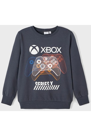 Name İt Erkek Çocuk Bisiklet Yaka Sweatshirt 13221205 001 Antrasit