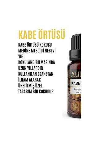 AURAN Kabe Örtüsü Esansiyel Uçucu Koku Yağı Buhurdanlık Yağı 10ml