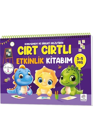Cırt Cırtlı Etkinlik Kitabım: 3-5 Yaş