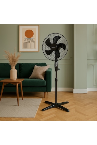 Kumtel Ktf-325 Siyah Vantilatör