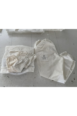 Arıcılık Arıcı Seti Maske+pantolon+eldiven+kovan Örtü Bezi