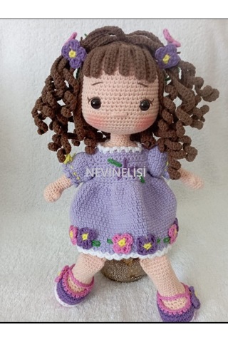 Amigurumi Asel Bebek Çok Renkli