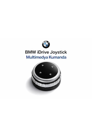 Bmw F10 F20 F30 İdrive Multimedya Kontrol Tuşu Konsol Kumanda Butonu Alüminyum