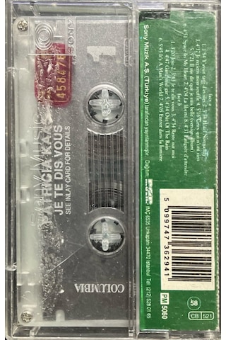 Plak Değildir Kaset Tir Kaset Patricia Kaas Je Te Dis Vous Kase
