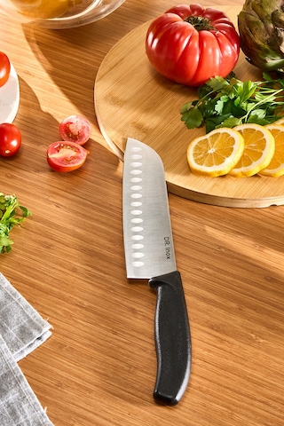 Dr. Inox Santoku Bıçağı 30 Cm Siyah Siyah