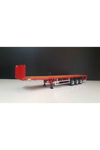 1/50 Flatbed Traıler - 3 Axle Dorse Trailer