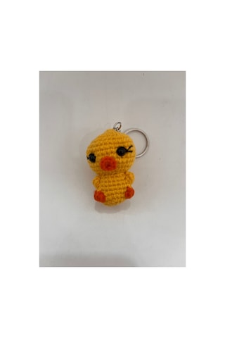 El Örgüsü Ördek Anahtarlık Amigurumi Mini Çanta Süsü El Yapımı Hediyelik Sarı Sarı El Örgüsü Ördek Anahtarlık Amigurumi Mini Çanta Süsü El Yapımı Hediyelik Sarı Sarı