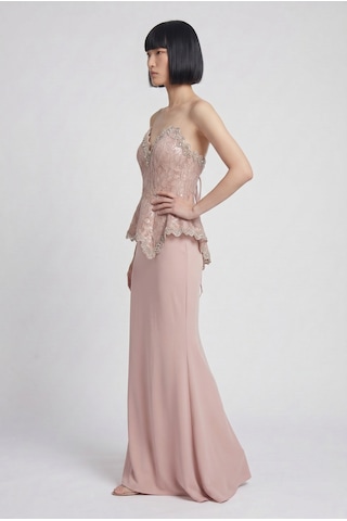 Abiye Alchera 8301 Pembe