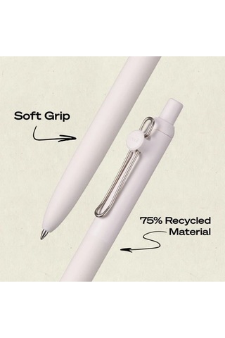 Uni Ball Zento 0.7mm Hibrit Jel Kalem Bej