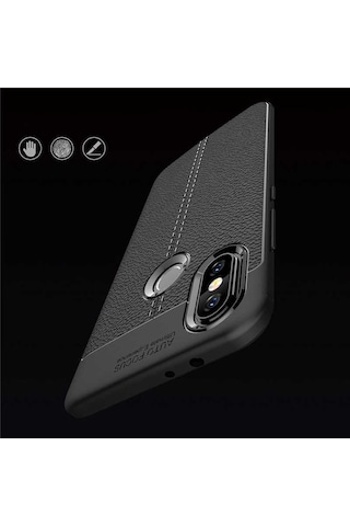 Xiaomi Mi A2 Lite Kılıf Zore Niss Silikon Kapak Gri
