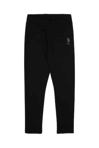U.s. Polo Assn. Kız Çocuk Siyah Tayt 50316890-vr046 SiYAH