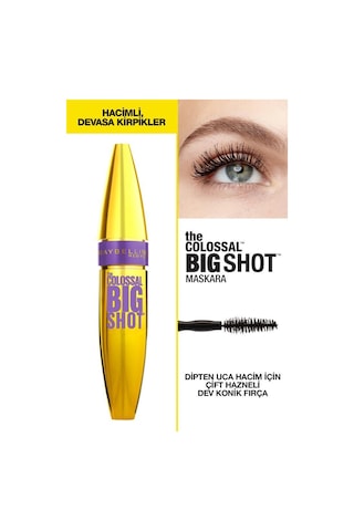 Maybelline New York The Colossal Big Shot Volum Express Maskara Siyah