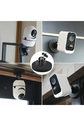 Xuweiwei Sporkamera Gimbal Manyetik Montaj Her Şey Dahil 360 Derece Dönebilen Telefon Tutucu Kamera Bağlantı Aksesuarı -