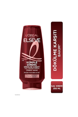 2'li Elseve Komple Direnç Dökülme Karşıtı Saç Bakım Kremi 250 Ml pktelsvkmpldrncashiki-10830