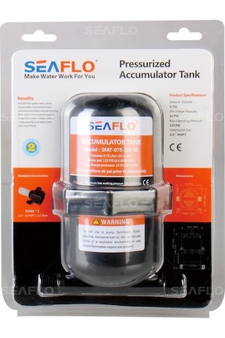 Seaflo Basınç Tankı 0.75 Litre