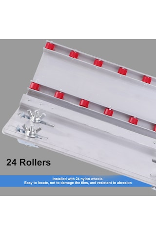 Youtek Alüminyum Alçı Taş Kesme Aleti 45 Derece Köşe Oluşturucu Sabit Nylon Rulolarla Dayanıklı Taşcı Gereci