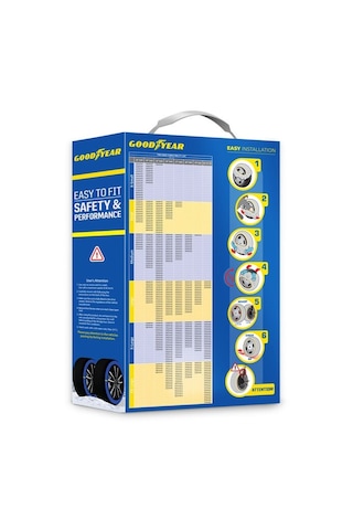 Goodyear Kar Çorabı, A+ Kalite Yüksek Performanslı Kar Zinciri