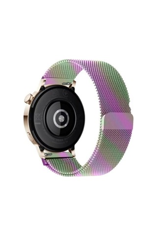 Huawei Watch Gt3 Elegant / Gt2 42mm Uyumlu 20mm Manyetik Milanese Loop Metal Kordon