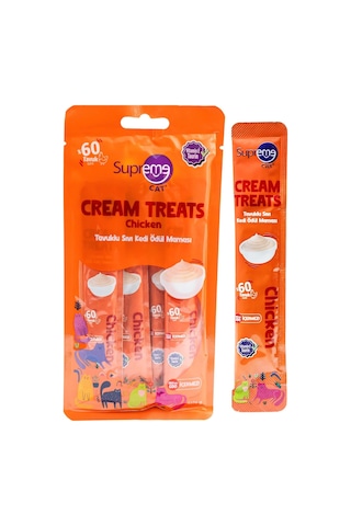 Tavuklu Sıvı Kedi Ödül Maması 4 X 14 Gr
