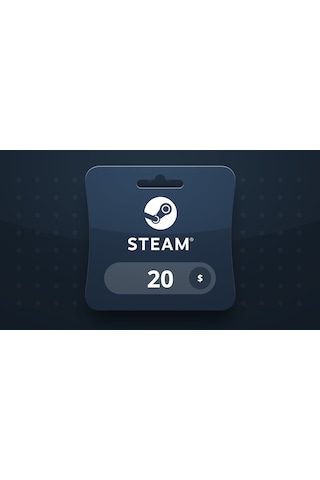 Steam 20 Usd Global Dijital Hediye Kartı Gift Card