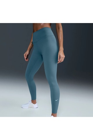 Nike One Dri-fit Kadın Yeşil Antrenman Tayt Ib9382-006 Mavi