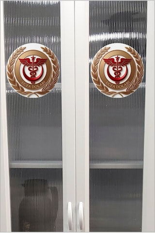Uzun Büyük Yıkanabilir Klinik Sağlık Kabini Revir Sağlıkocağı Hastane Poliklinik Dişçi Eczane Tıbbi Malzeme İlaç Enjektör Dolabı Doktor Muayenehane Kurulu Gelen Montaj Gerektirmeyen Montajsız Dolap Beyaz