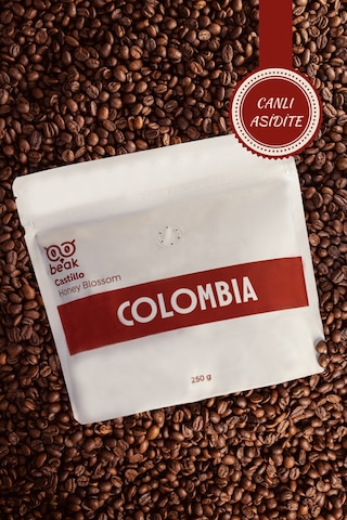 Colombia Honey Blossom Çekirdek Kahve 250 Gr , %100 Arabica Çekirdek Kahve