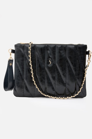 Mila Kapitone El, Omuz Ve Clutch Çanta Siyah