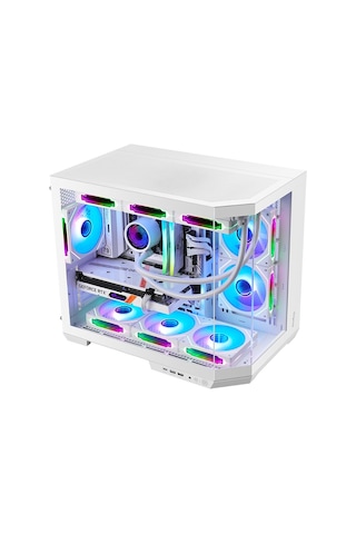 Segotep Lumi 3t Beyaz 750w 80+ Bronze Midi Tower Kasa 6xargb Akak0sgp0024