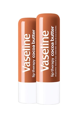 Vaseline Lip Therapy Dudak Bakım Kremi Cocoa Butter 4.8 Gr X2