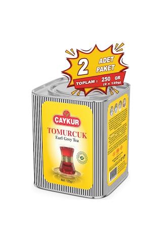 Tomurcuk Kokulu Dökme Çay 125 Gr. İkili Paket