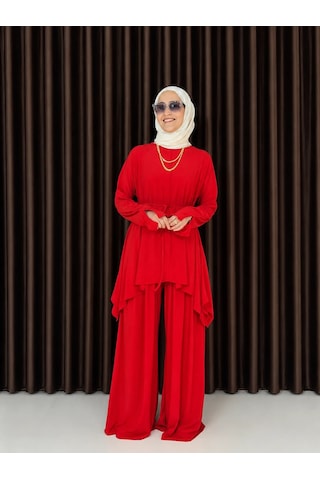Olla Collection Sunday İkili Takım Kırmızı