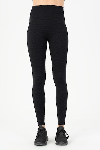 Maraton Active Slimfit Kadın Koşu Siyah Tayt 812093 SiYAH