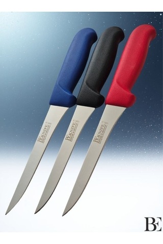 Beknife Bemiral 15cm Düz Kemik Sıyırma Bıçağı 10351.15 Fibrox Kaymaz Saplı 16mm X 150mm X 2.5mm Mavi