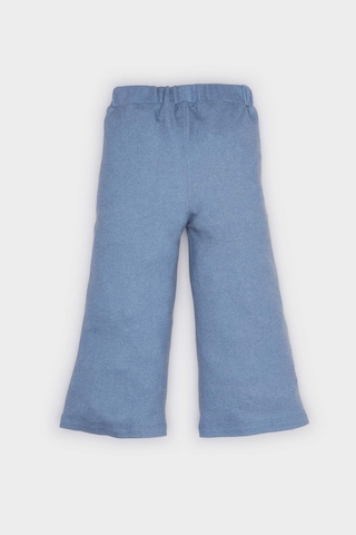 DeFacto Kız Bebek Wide Leg Jean Görünümlü Pantolon F4945A525SMBE54 Mavi