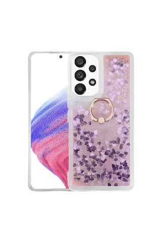 Zore Galaxy Uyumlu A33 5g Kılıf Msra Milce Kapak - Pembe Pembe