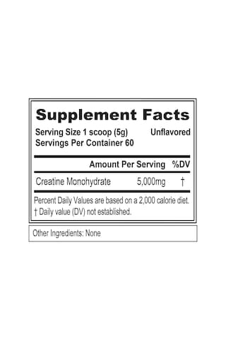 Evl Nutrition Creatıne5000 Unflavored 300 G