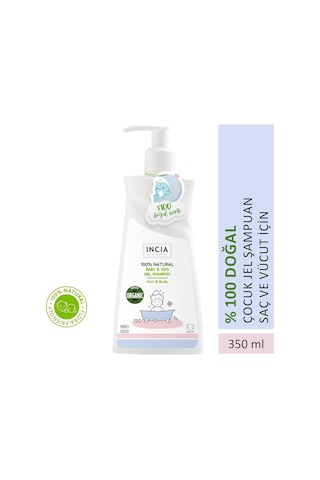Lexroo %100 Doğal Organik Sertifikalı Bebek Ve Çocuk Jel Şampuanı Saç Vücut Lavanta Konak Önleyici Kıvırcık / Dalgalı