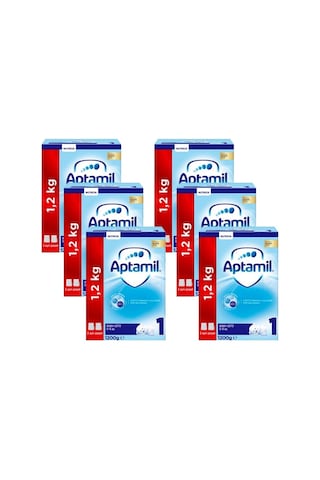 Aptamil 1 Bebek Sütü 1200 G 6 Adet