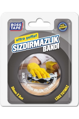 Boss Tape Ocak Kenar Şeffaf Sızdırmaz Bant