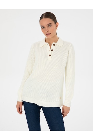 Pierre Cardin Kadın Bej Kazak /triko 50316328-vr011 Bej
