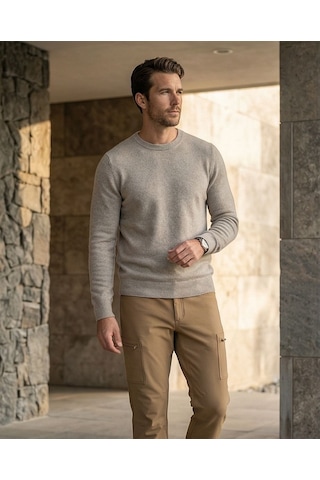 Vav Wear Kışlık Erkek Pantolon Wıntac12 Bej