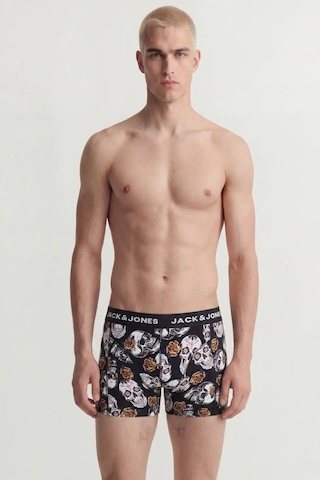 Jack & Jones Erkek Jacraul 3'lü Boxer 12301210 Siyah