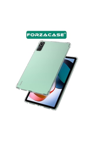 Forzacase Xiaomi Redmi Pad 10.61 İnch Tablet İle Uyumlu Anti Shock Silikon Kılıf Şeffaf - Fc014 Silikon