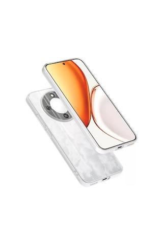 Honor Magic 8 Lite 5g Kılıf İnce Ve Esnek Şeffaf Süper Silikon